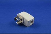 Mobil - Andet Tilbehør - EFB NORDIC Telefonstikadapter 3P/ RJ11 hvid - 6185000479