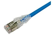 Kobberkabler - Netconnect Patchkabel cat.6a s/ftp blå 1,5m - NPC6ASZDB-BL150C
