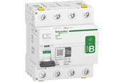 Komponenter til tavler og kasser - Schneider Electric Acti9 rccb pfi afbryder 4p 63a 300ma klasse b-si ac/dc til installationer med 3faset frekvensomformer og inverter med dc strømme - A9Z64463