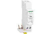 Komponenter til tavler og kasser - Schneider Electric Acti9 vigi ic40 add on fejlstrømsafbryder modul 1 pol + nul 25a 30ma klasse a - A9Y80625