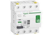 Komponenter til tavler og kasser - Schneider Electric Acti9 rccb hpfi afbryder 4p 63a 30ma klasse b-si ac/dc til installationer med 3faset frekvensomformer og inverter med dc strømme - A9Z61463