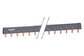 Komponenter til tavler og kasser - Schneider Electric Sløjfeskinne 2p 100a 24m - A9XPH224