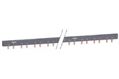 Komponenter til tavler og kasser - Schneider Electric Sløjfeskinne 2p+9mm 100a 57m - A9XAH257