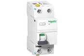 Komponenter til tavler og kasser - Schneider Electric Acti9 hpfi-afbryder iid, 2p 25a 30ma, kl. a, med dobbelt terminal, 36 mm - A9Z21225