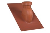 Tag og facade - SABETOFLEX Sabetoflex ventilationshætte 5-45° ø160 rød pib - UN331600545