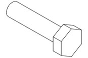 Tavler og kasser - Cubic Skrue din933 2009-1030 - 2009-1030