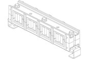 Tavler og kasser - Cubic Skinneholder komplet, s2000/s2000hd - 0142-0000