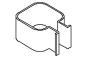 Tavler og kasser - Cubic Fjeder for id-jern - 1004-0000
