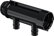 Pex-systemer - Uponor q&e fordelerrør ppm sort 4 x 16 mm - 1048001
