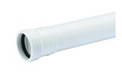 Afløb - Wavin Wafix pp afløbsrør med muffe 40 x 2000 mm hvid - 1420009