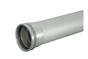 Afløb - Wavin Wafix pp afløbsrør med muffe 40 x 500 mm grå - 1430004