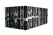 Kloakprodukter - Wavin aquacell lite regnvandskassette pp sort - 570720