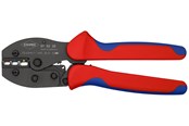 Værktøj til VVS-arbejde - KNIPEX preciforce® crimptang bruneret med flerkomponent-håndtag 220 mm - 97 52 36