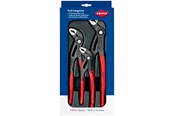 Værktøj - KNIPEX cobra vandpunpetangsæt 87 01 180, 250 og 300 mm - 00 20 09 V02