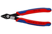 Håndværktøj - KNIPEX elektronik bidetang super knips bruneret med lille facet og trådholder 125 mm - 78 91 125