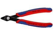 Håndværktøj - KNIPEX elektronik bidetang super knips bruneret med lille facet 125 mm - 78 81 125