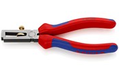 Værktøj til el-arbejde - KNIPEX Afisoleringstang sort atramenteret med flerkomponent-håndtag 160 mm - 11 02 160