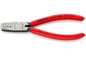 Værktøj til VVS-arbejde - KNIPEX Crimptang til kabeltyller betrukket med kunststof 145 mm - 97 61 145 A