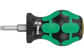 Håndværktøj - Wera 335 stubby/karburatorskruetrækker lk 0.8 x 4 x 24.5 mm - 5008841001