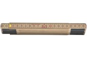 Værktøj - Hultafors tommestok 2m 82-2-12 mm/tomme træ - 101504