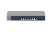 Switch - Netgear MS510TXUP 8-Port Multi-Gigabit/10G Ethernet Ultra60 PoE++ Smart Switch with 2 SFP+ Ports - MS510TXUP-100EUS