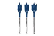 Bor & bits - Bosch Flat Milling Drill Bit Set Self-Cut 20-25 mm 3 Bits - 2608900331