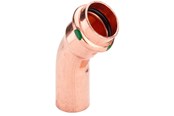 Pressrør og fittings - Viega Profipress bøjning 45° 12 Kobber/blank, 292577 - 292577