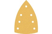 Slibemaskine - Bosch Expert C470 Hook and Loop Large Delta Sanding Sheets for Paint and Wood 100mm X 150mm 80g Pack of 10 - 2608901116