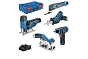 Skrue/Boremaskine - Bosch Professional 5 TOOL KIT 12V GSR/GST/GOP/GKS/GSA 3X3 XLB - 0615A0017C