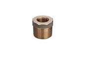 Gevindfittings - Viega Nippelmuffe 2 1/2" x 2" rødgods - 322533