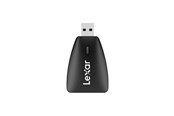 Hukommelseskort - adapter og kortlæser - Lexar card reader - LRW450UB