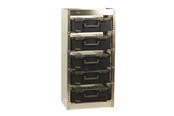 Værktøj - Raaco S221 carrylite reol 5x150-9 samlet - 189644