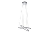 Lamper - EGLO VARRAZO pendel LED 29,6W, klar/krom - 31667
