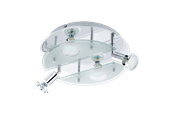 Lamper - EGLO CABO 1 loftlampe 4L, krom - 93085