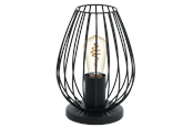 Lamper - EGLO NEWTOWN bordlampe, sort - 49481