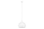 Lamper - EGLO ROCCAFORTE pendel Ø400 mm, hvid - 97855
