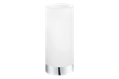 Lamper - EGLO DAMASCO 1 bordlampe, hvid/krom - 95776