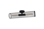 Lamper - EGLO REDCLIFFE væg/loftlampe, sort - 43535
