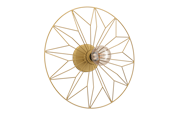 Lamper - EGLO CASTANUELO væg/loftlampe, guld - 43443