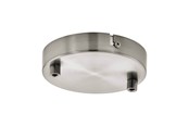 Tilbehør (Ophæng, fatninger, mv.) - EGLO LUMINAIRE LIKE YOU baldakin med 2 udtag, børstet stål - 33874