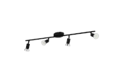 Lamper - EGLO BUZZ LED spotskinne 4L, sort - 32432
