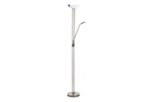 Lamper - EGLO BAYA LED gulvlampe, hvid/bronze - 93876