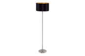 Lamper - EGLO MASERLO gulvlampe, sort/guld - 95169