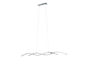 Lamper - EGLO LASANA 2 langbordspendel LED 2x12W, krom - 96104