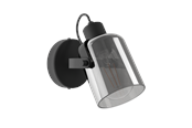 Lamper - EGLO BERREGAS spot, sort/trasparent - 99052
