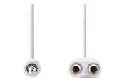 Skærmkabel - Nedis audio splitter - 20 cm - CAGP22100WT02