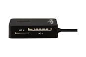 Hukommelseskort - adapter og kortlæser - Nedis CRDRU2300BK - card reader - USB 2.0 - CRDRU2300BK