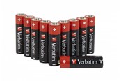 Batteri - Verbatim battery - 10 x AA / LR6 - Alkaline - 49875