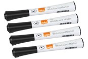 Konference & Præsentation - Nobo Glide whiteboard marker fin spids 1 mm pakke/4 stk. - 1915392