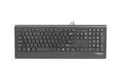 Tastatur - Natec Barracuda - keyboard - US - black - Tastatur - Amerikansk engelsk - Sort - NKL-0876